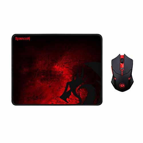 باندل ردراگون Mouse and MousePad Redragon M601WL-BA